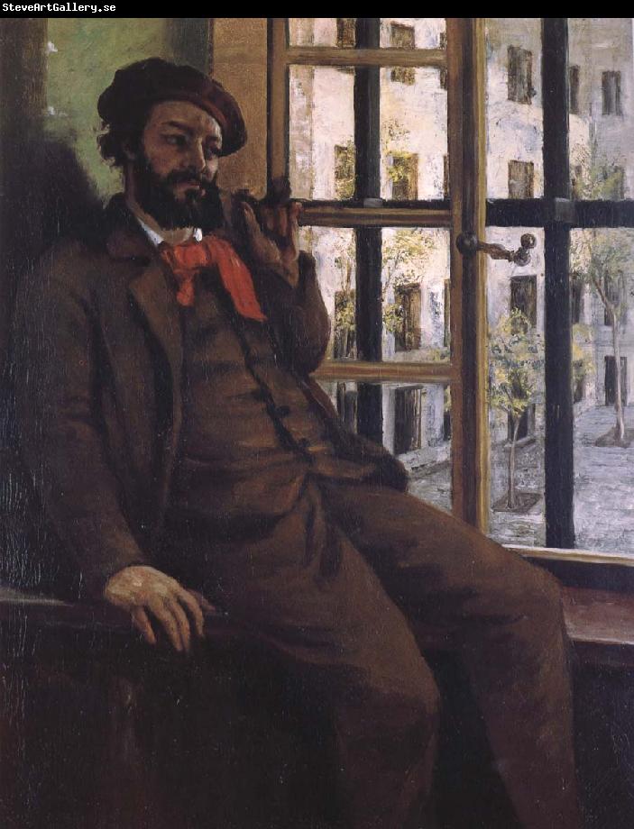 Gustave Courbet Self-Portrait at Sainte-Pelagie